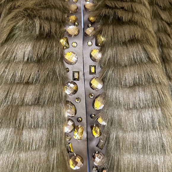 Boston Proper Faux Fur Jacket - Picture 2 of 3